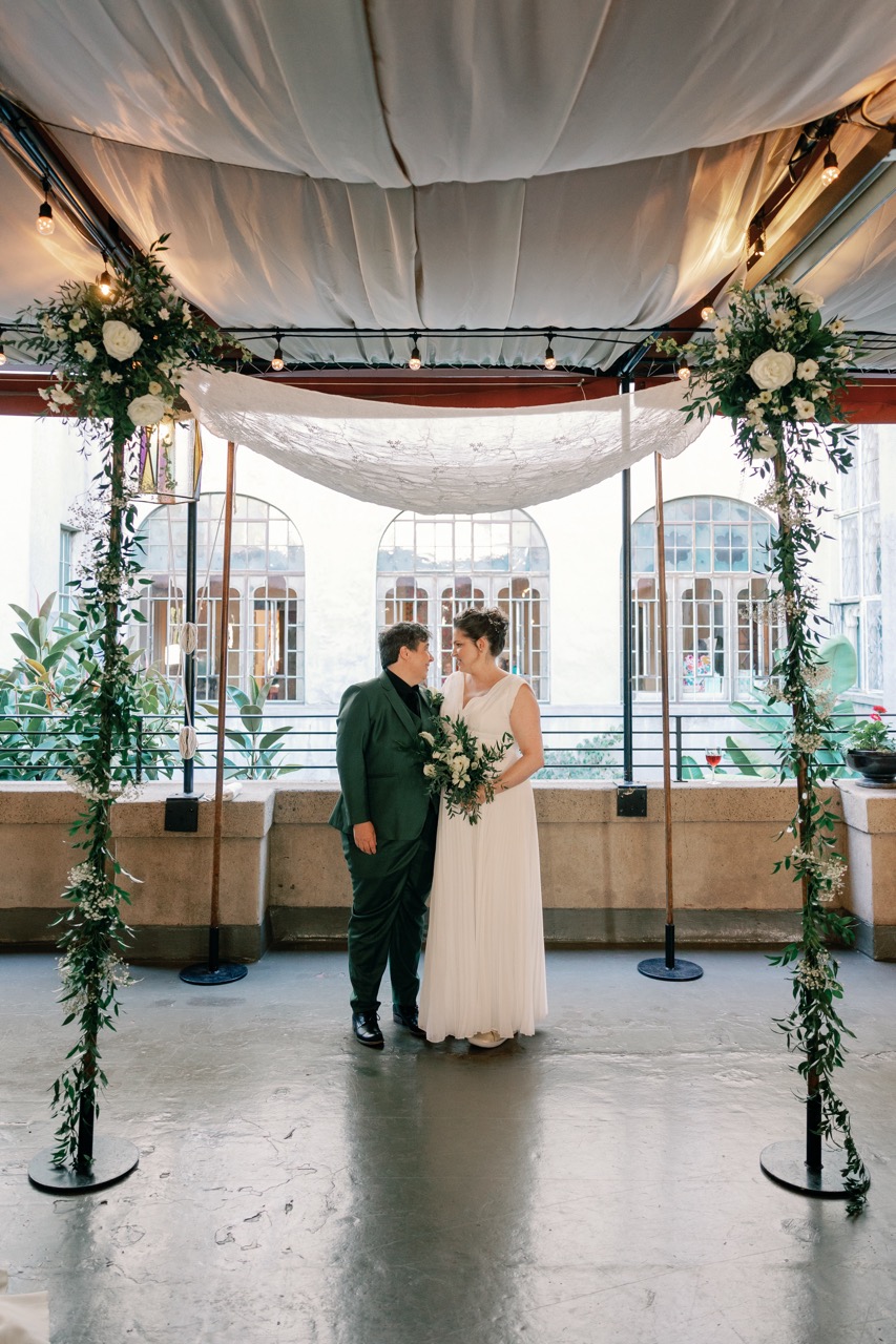 Real Poppy wedding — Leslie + Lindsay at Berkeley City Club