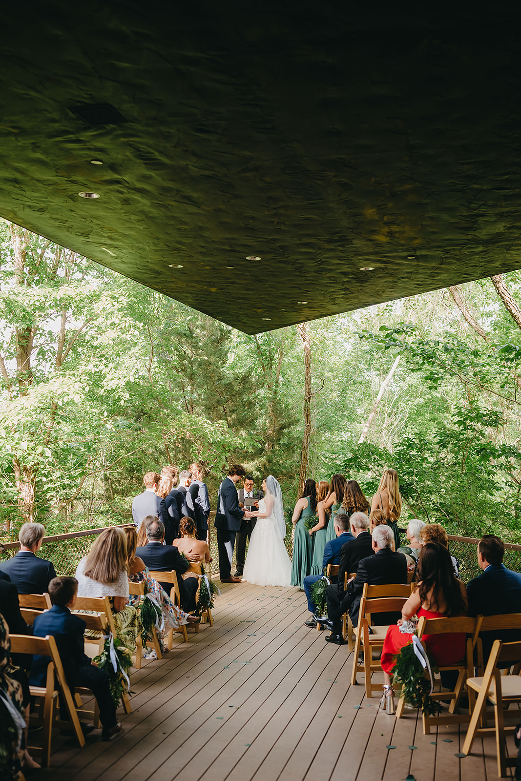 Real Poppy wedding — Carli + Riley at Trinity River Audubon Center