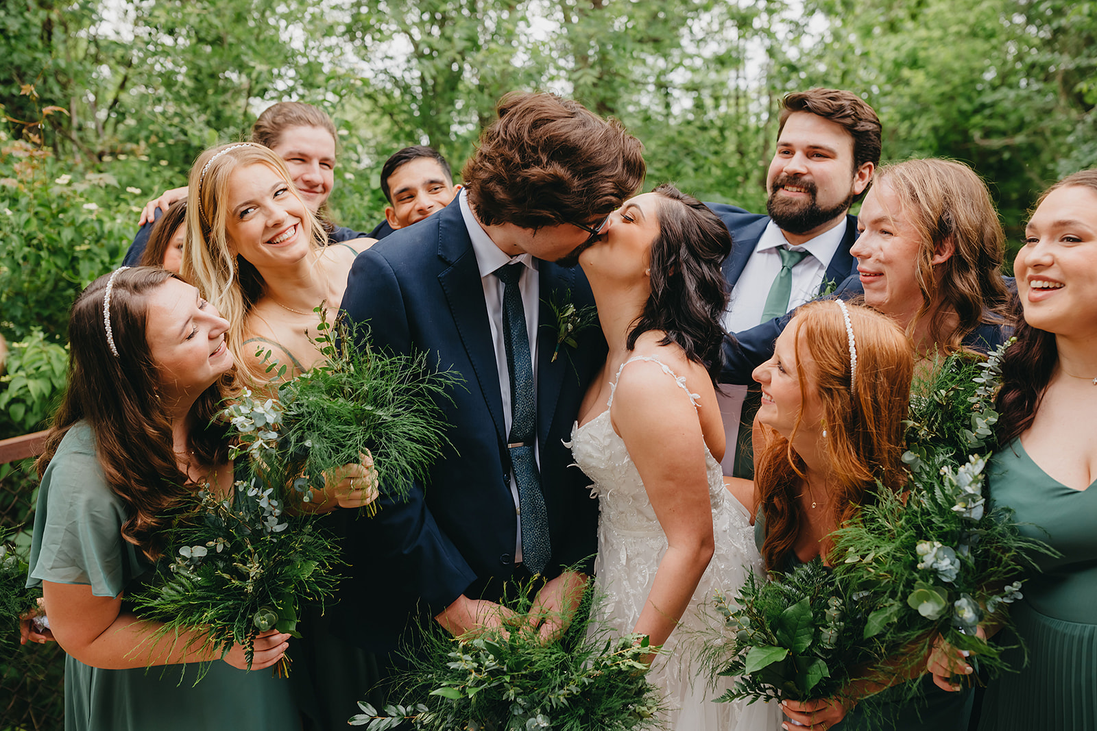 Real Poppy wedding — Carli + Riley at Trinity River Audubon Center