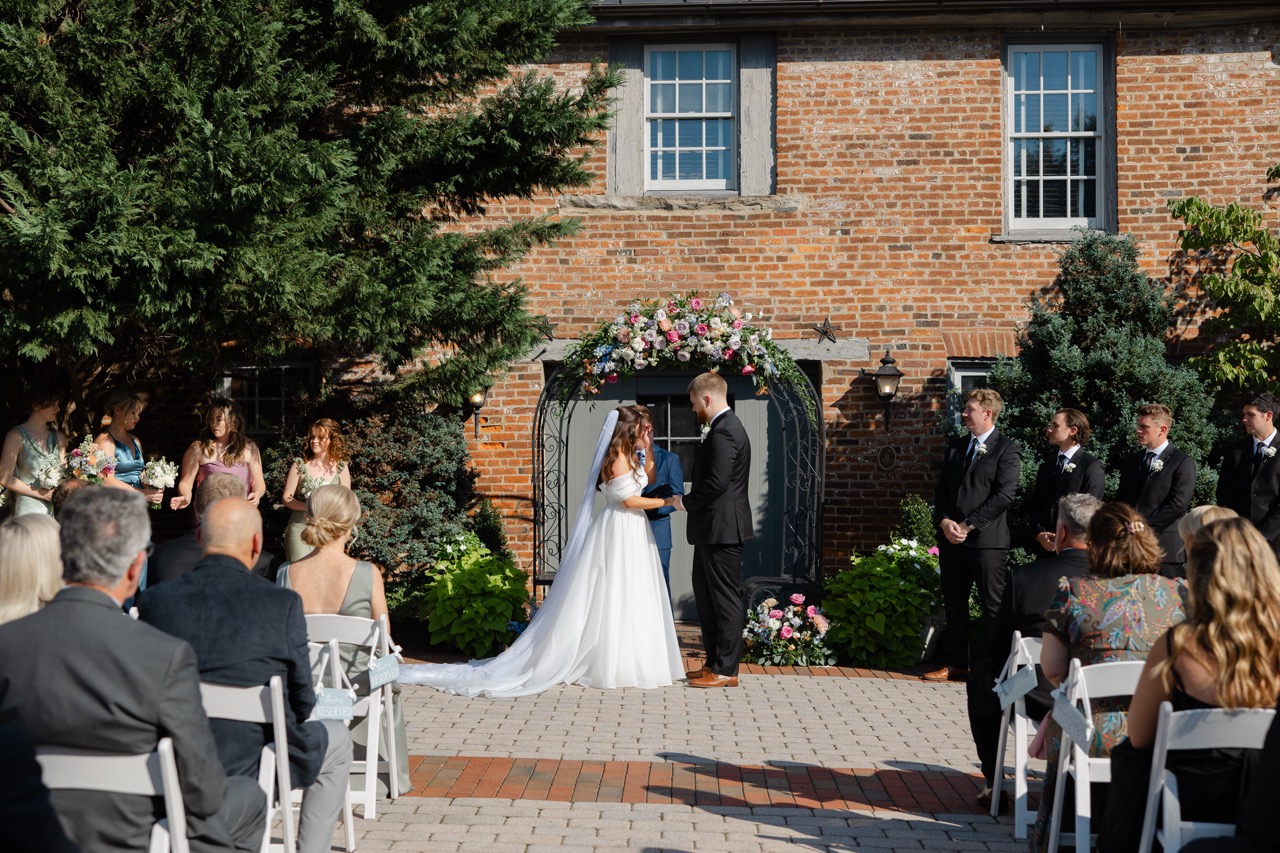 Real Poppy wedding — Madison + Luke at Birkby House