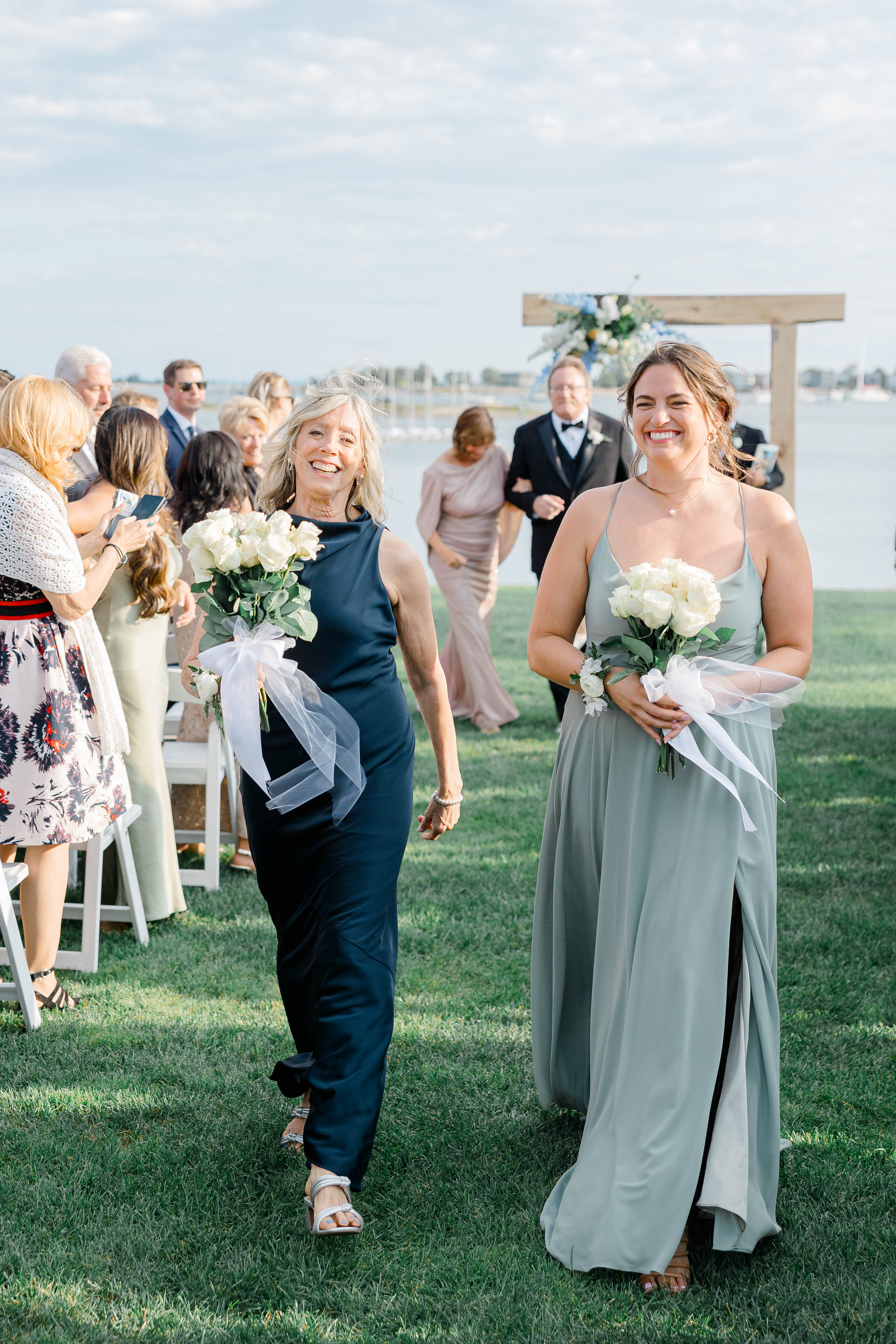 Real Poppy wedding — Anna + Joe at The Inn at Longshore