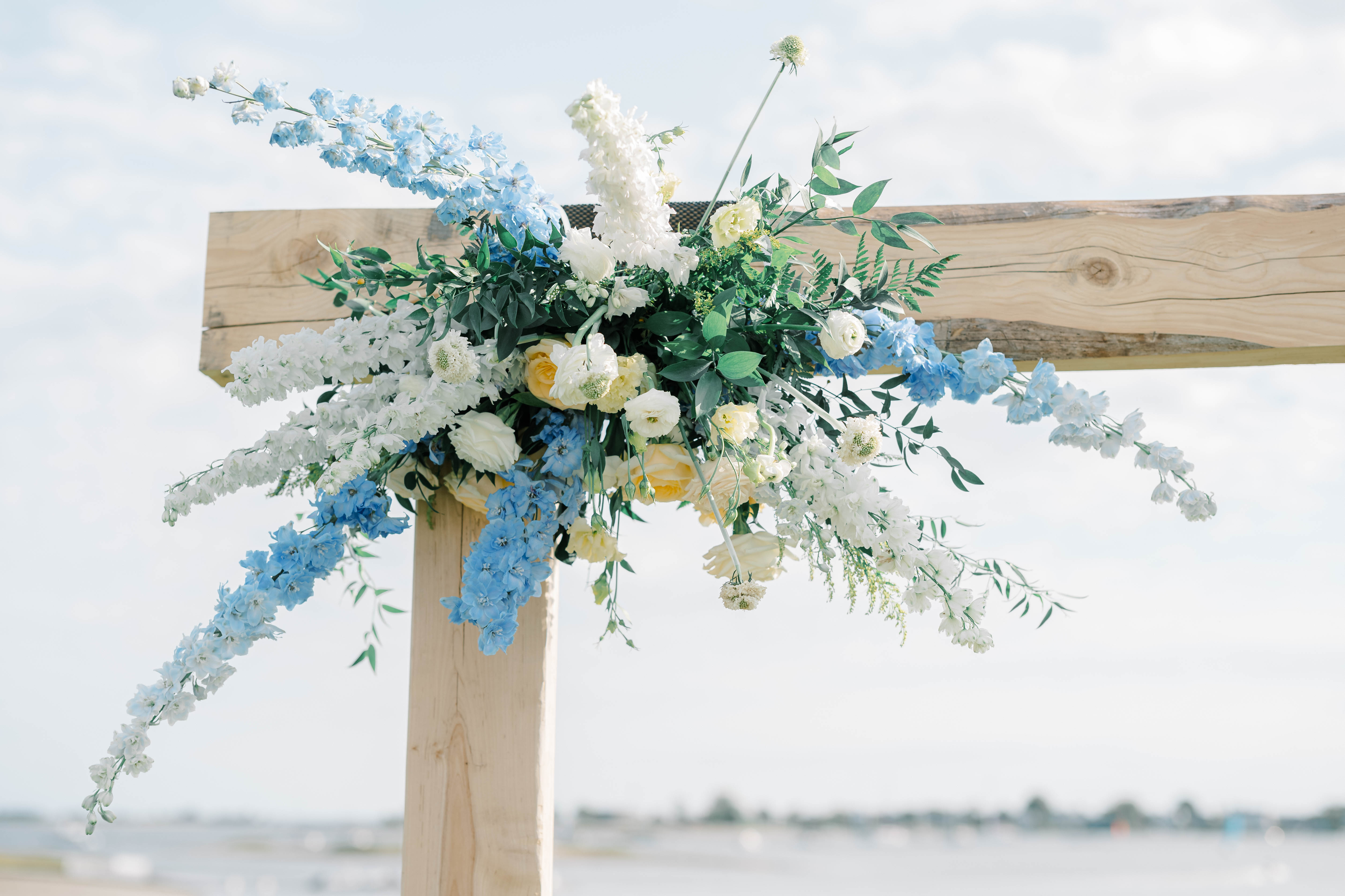 Real Poppy wedding — Anna + Joe at The Inn at Longshore