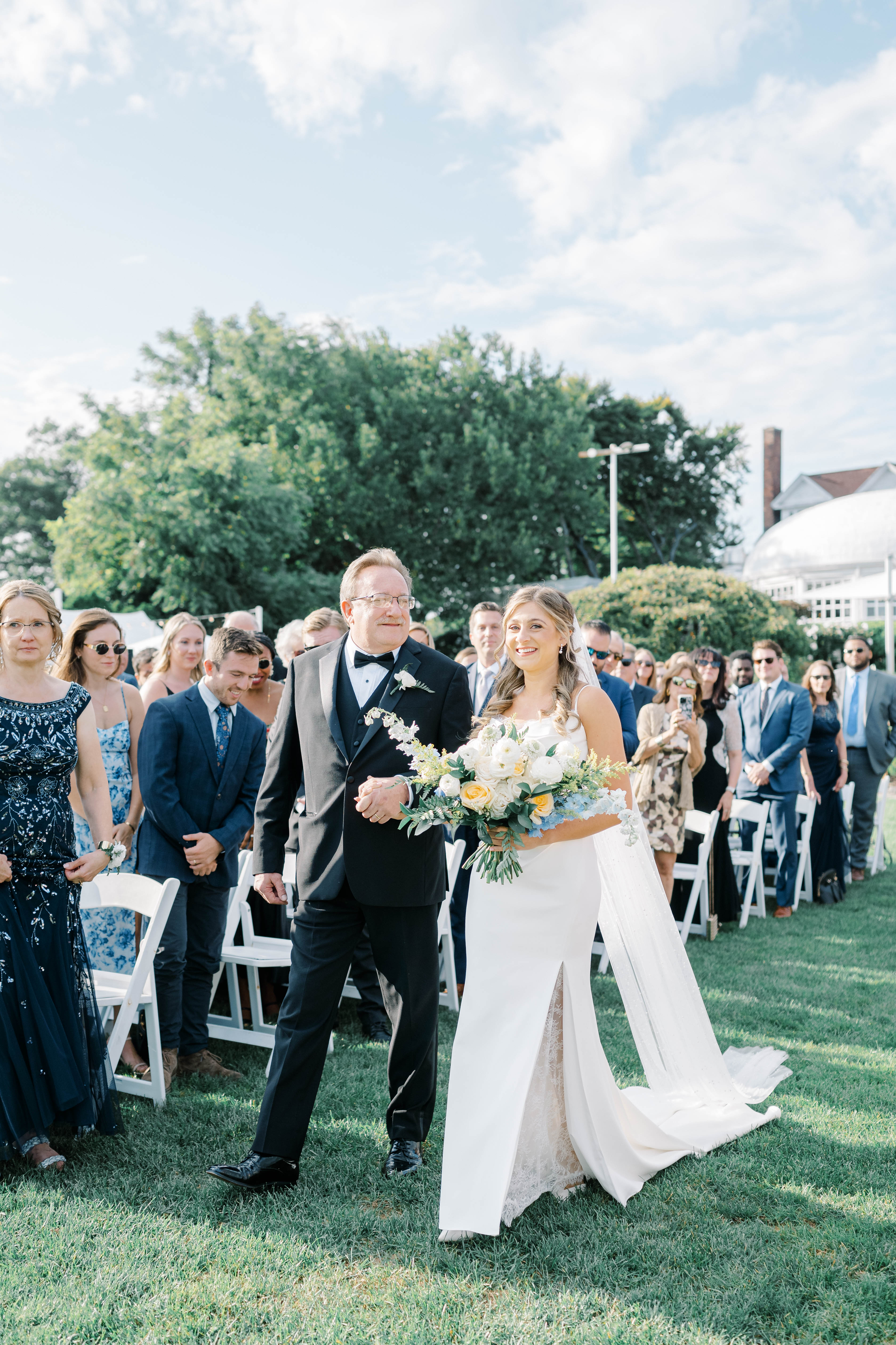 Real Poppy wedding — Anna + Joe at The Inn at Longshore