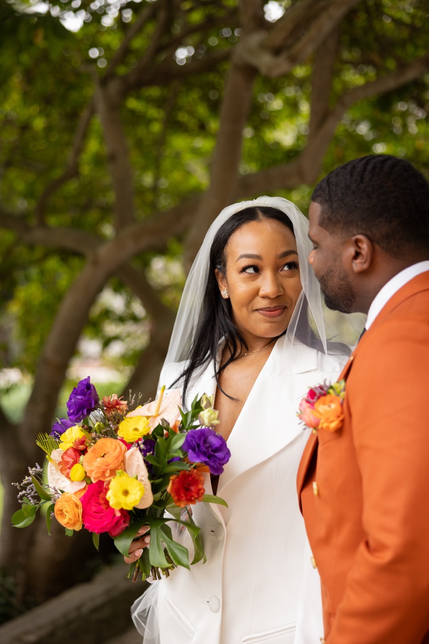 Real Poppy wedding — Domonique + Herb at 1100 Anacapa St