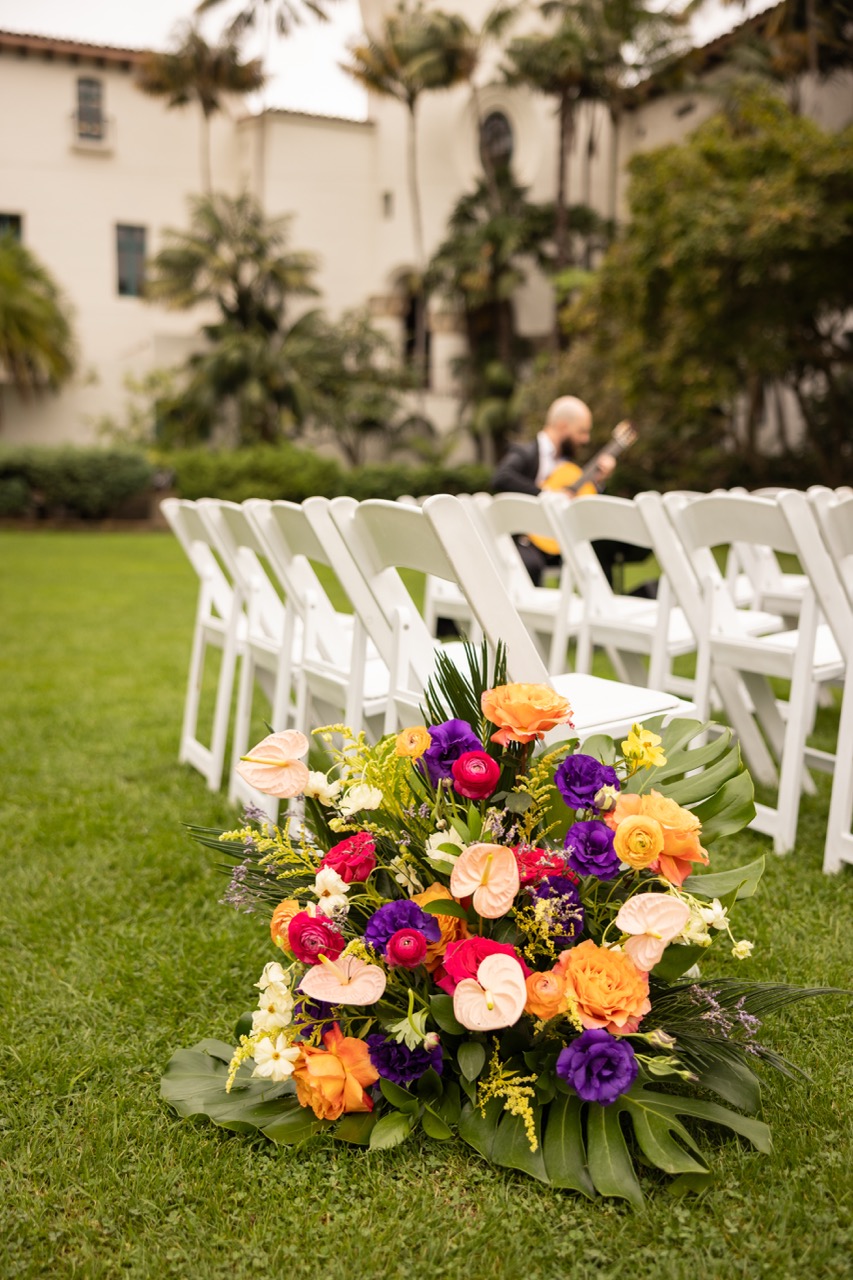 Real Poppy wedding — Domonique + Herb at 1100 Anacapa St