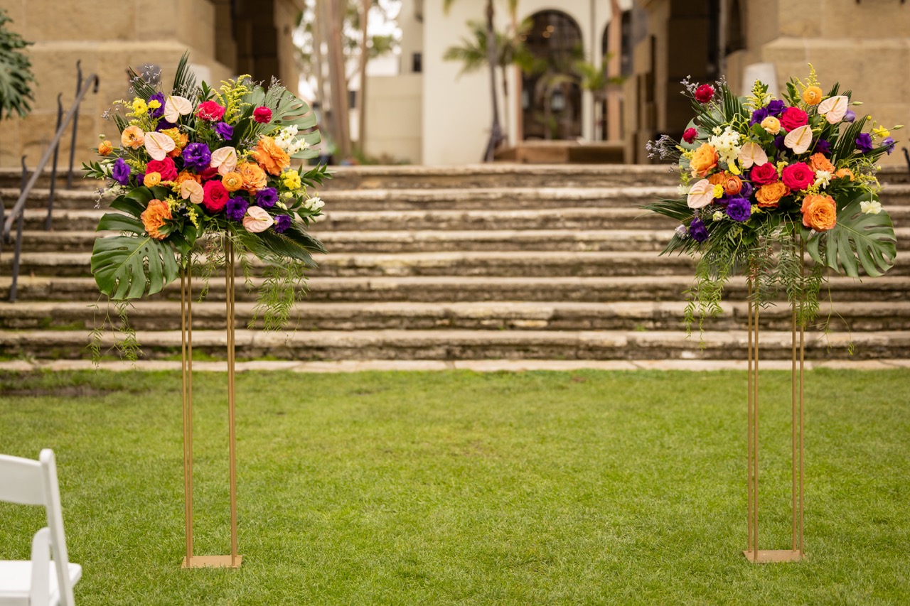 Real Poppy wedding — Domonique + Herb at 1100 Anacapa St