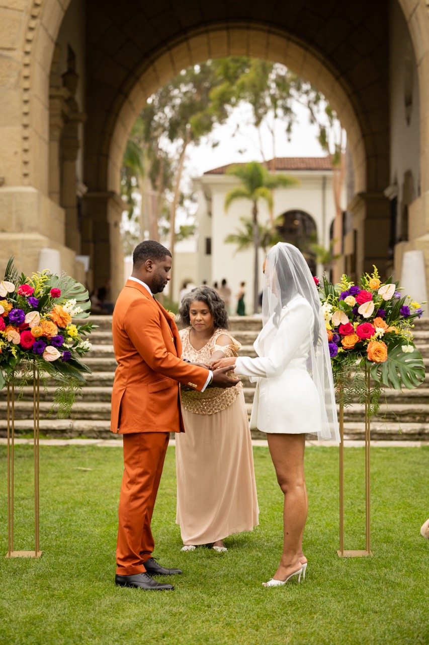 Real Poppy wedding — Domonique + Herb at 1100 Anacapa St
