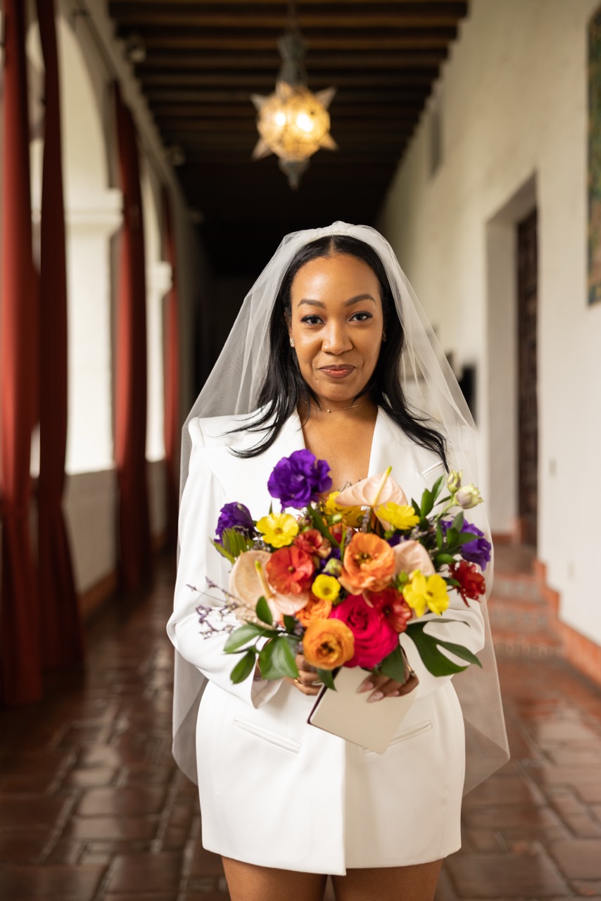 Real Poppy wedding — Domonique + Herb at 1100 Anacapa St
