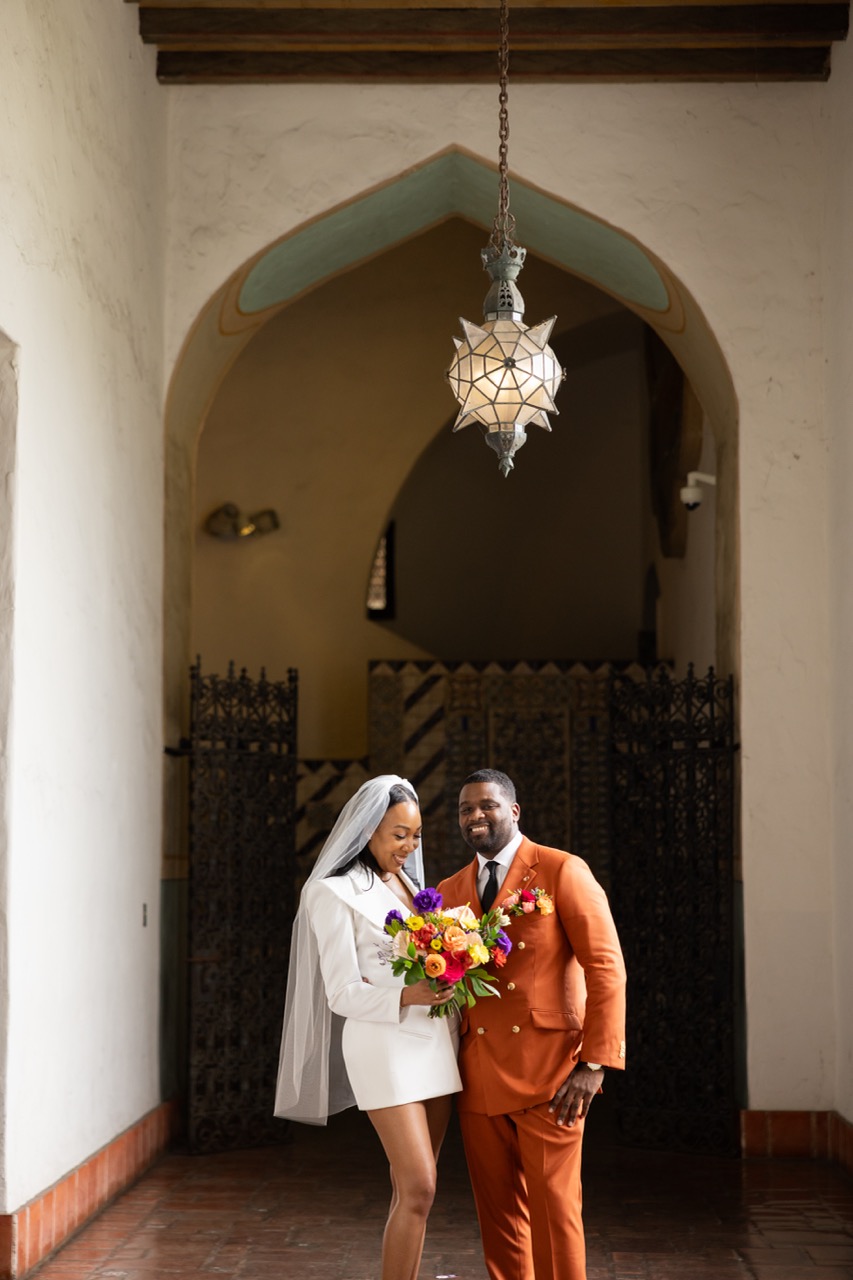 Real Poppy wedding — Domonique + Herb at 1100 Anacapa St
