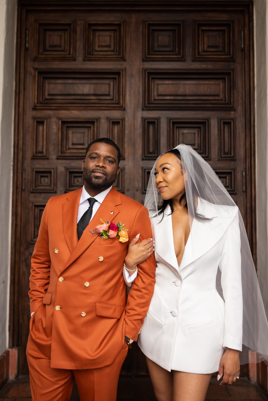 Real Poppy wedding — Domonique + Herb at 1100 Anacapa St