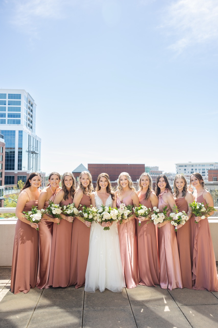 Real Poppy wedding — Angela + Jonathan at The L