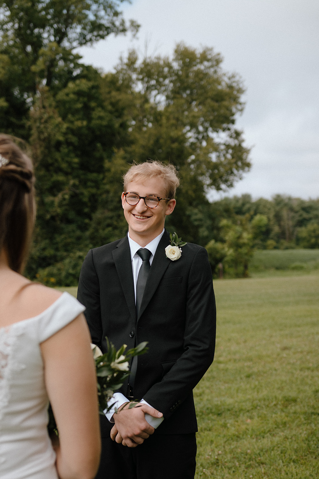 Real Poppy wedding — Grace + Levi