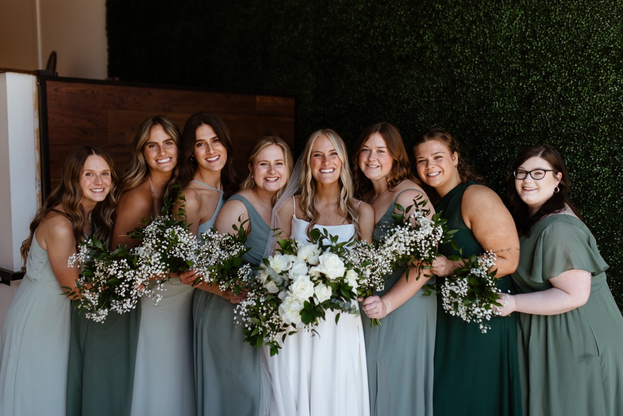 Real Poppy wedding — Chloe + Joey at The Everly