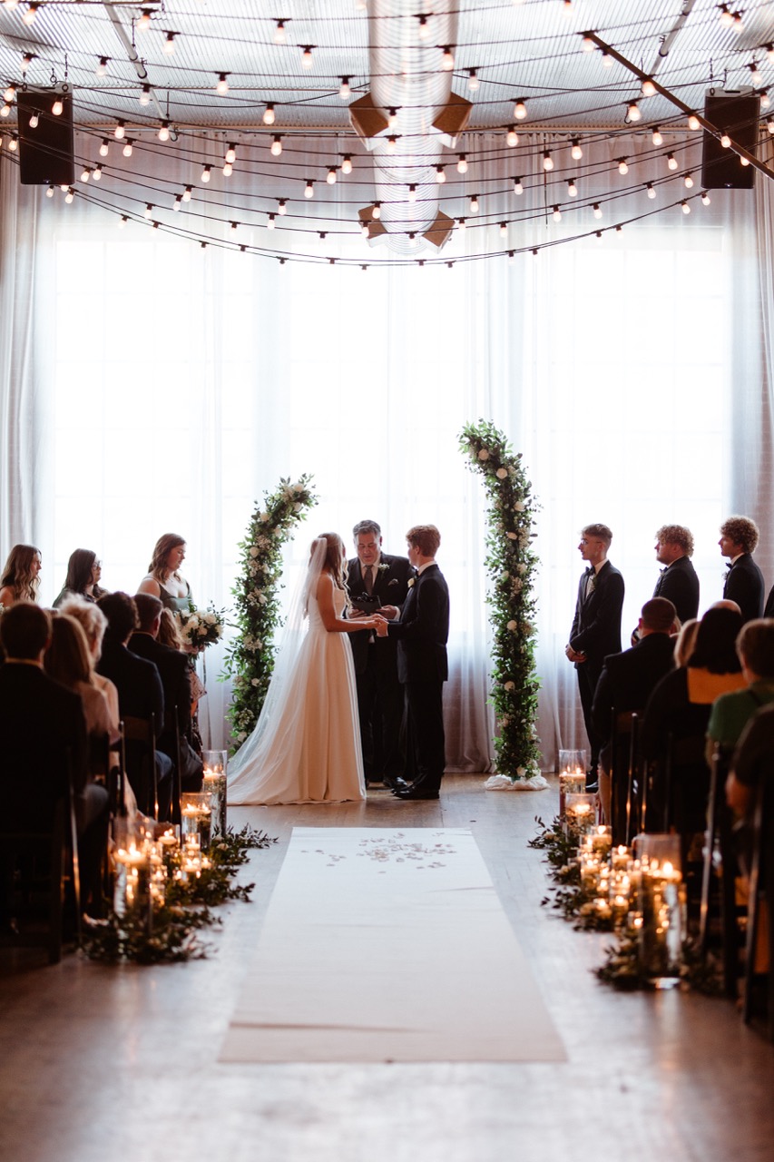 Real Poppy wedding — Chloe + Joey at The Everly