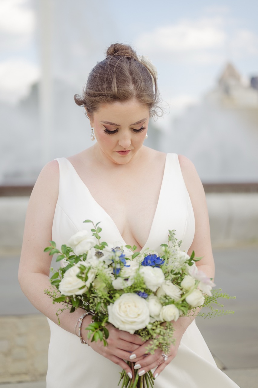 Real Poppy wedding — Hannah + Joe at The Pennsylvanian