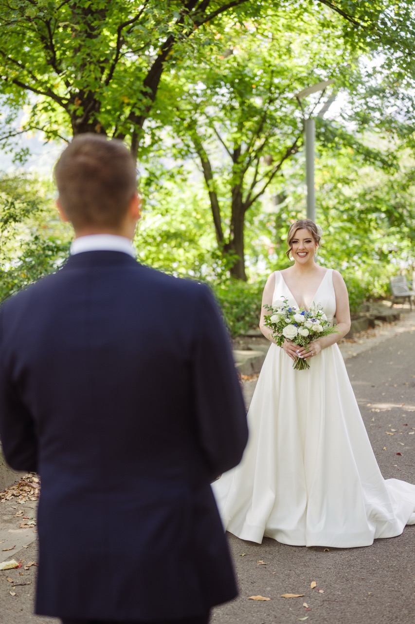 Real Poppy wedding — Hannah + Joe at The Pennsylvanian