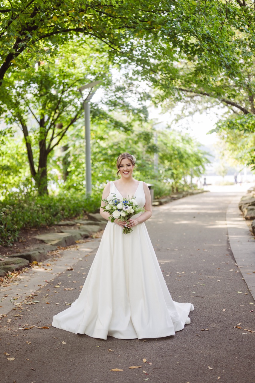 Real Poppy wedding — Hannah + Joe at The Pennsylvanian
