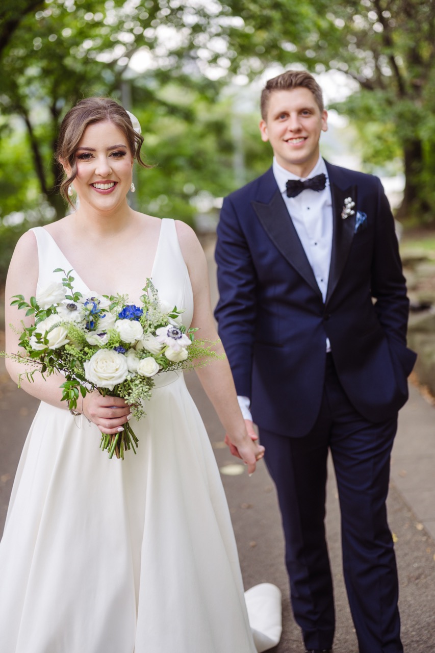 Real Poppy wedding — Hannah + Joe at The Pennsylvanian