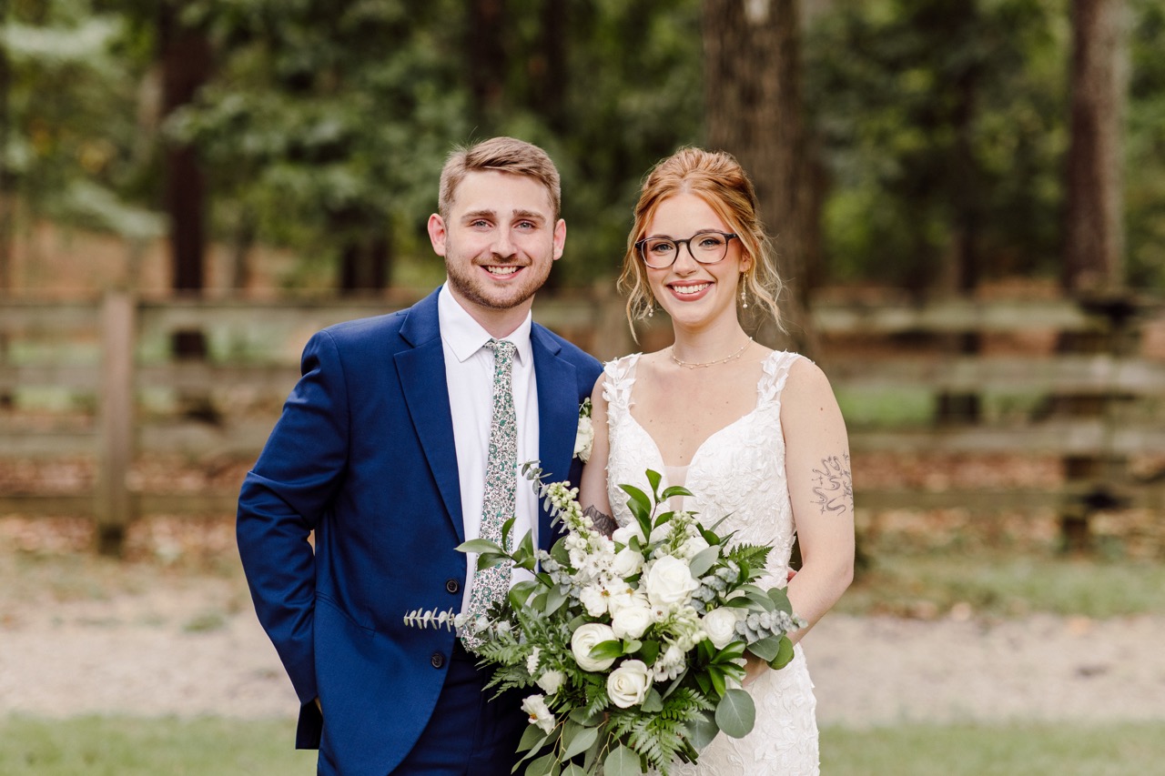 Real Poppy wedding — Bailey + Luke at RiverView Family Farm