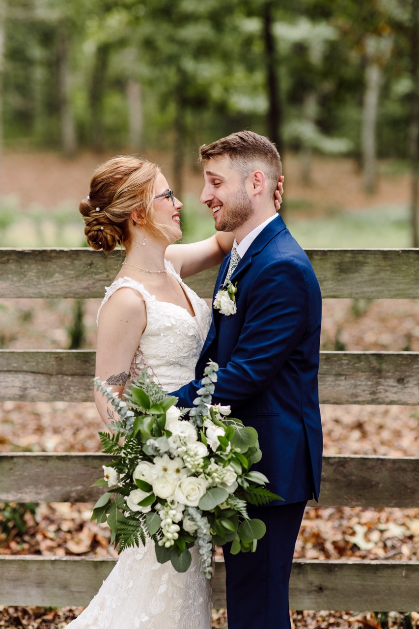 Real Poppy wedding — Bailey + Luke at RiverView Family Farm