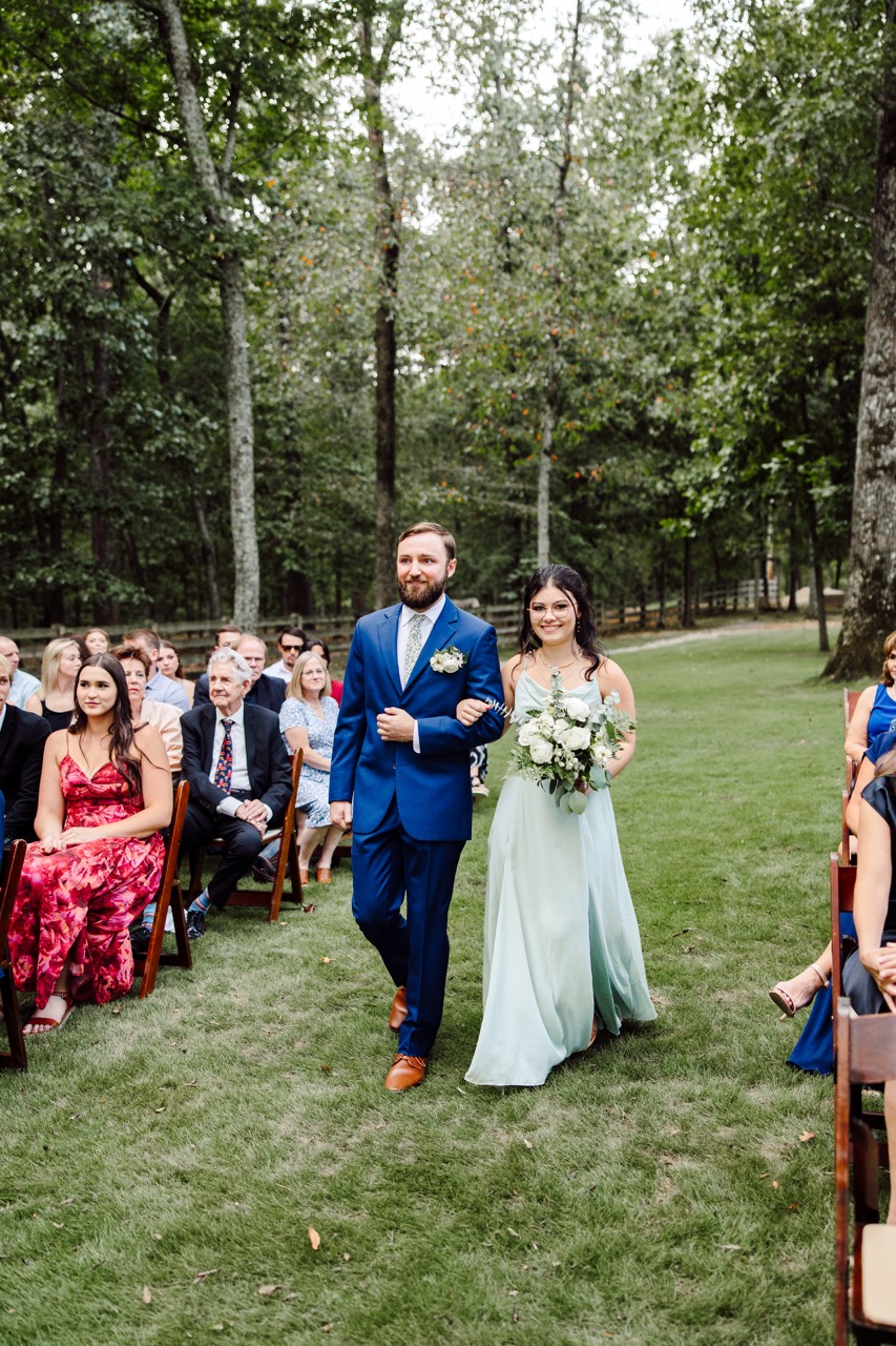 Real Poppy wedding — Bailey + Luke at RiverView Family Farm