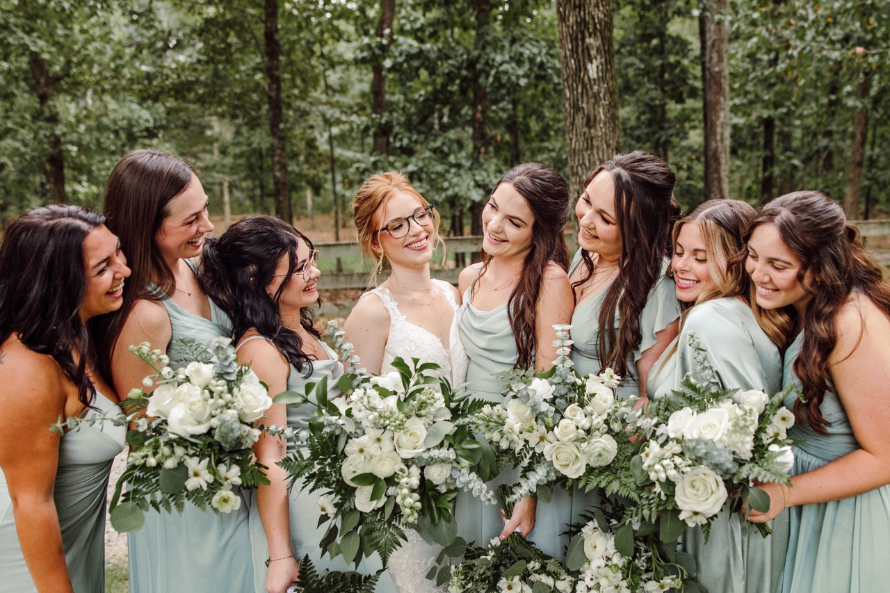 Real Poppy wedding — Bailey + Luke at RiverView Family Farm