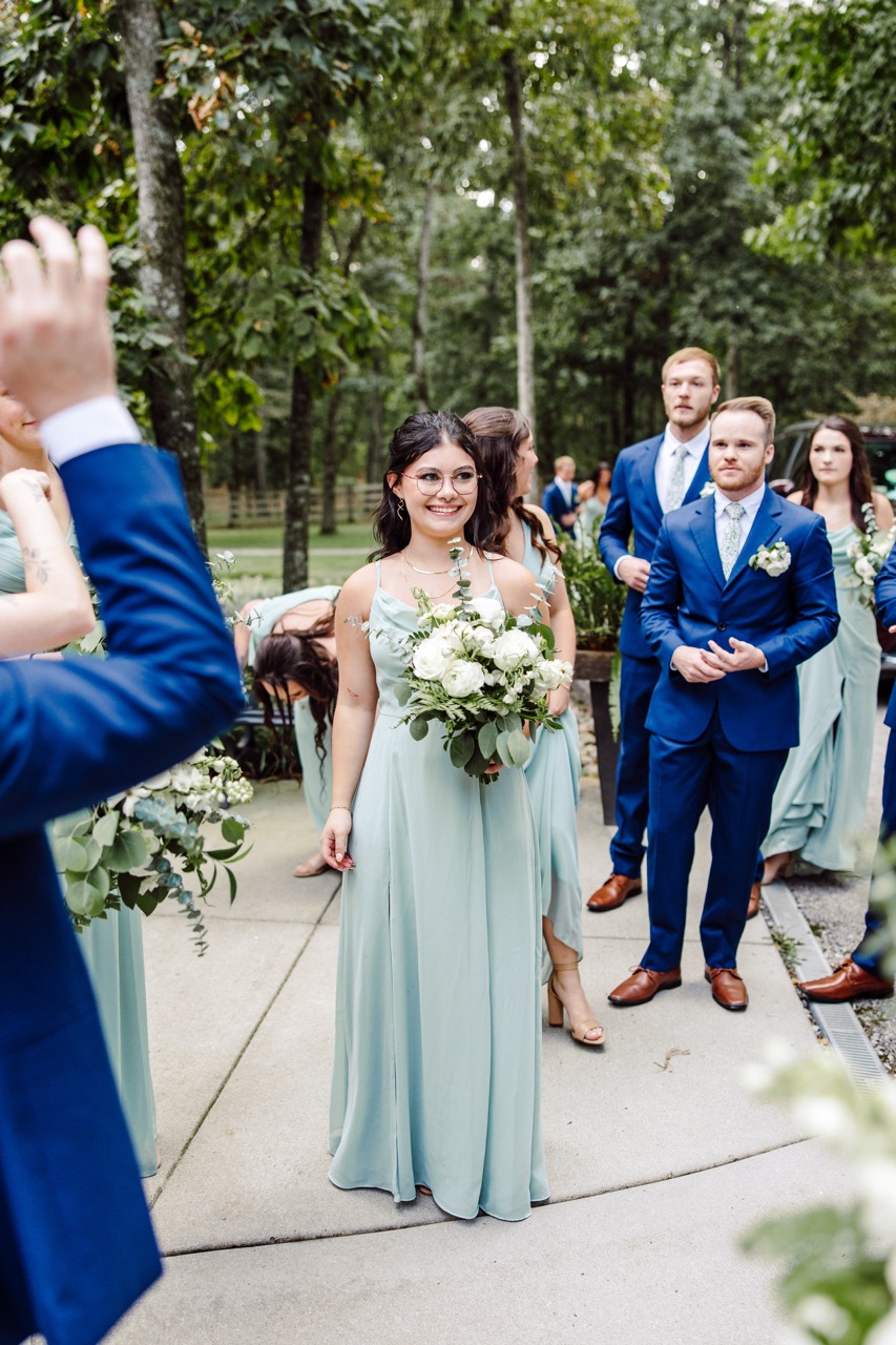 Real Poppy wedding — Bailey + Luke at RiverView Family Farm