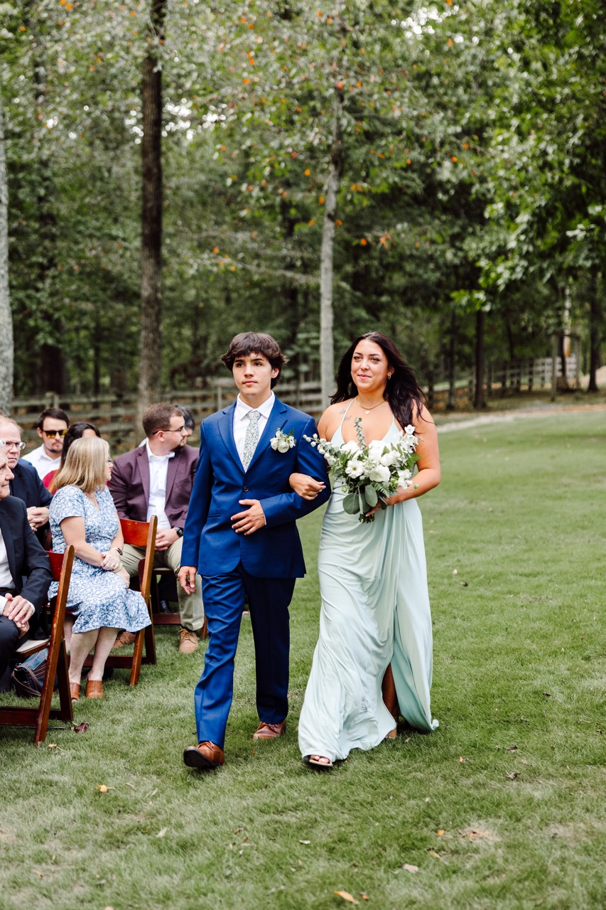 Real Poppy wedding — Bailey + Luke at RiverView Family Farm