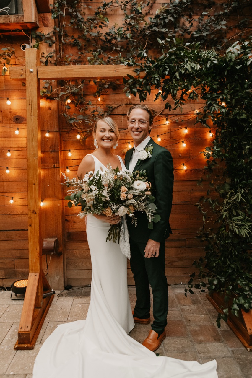 Real Poppy wedding — Jess + Andrew