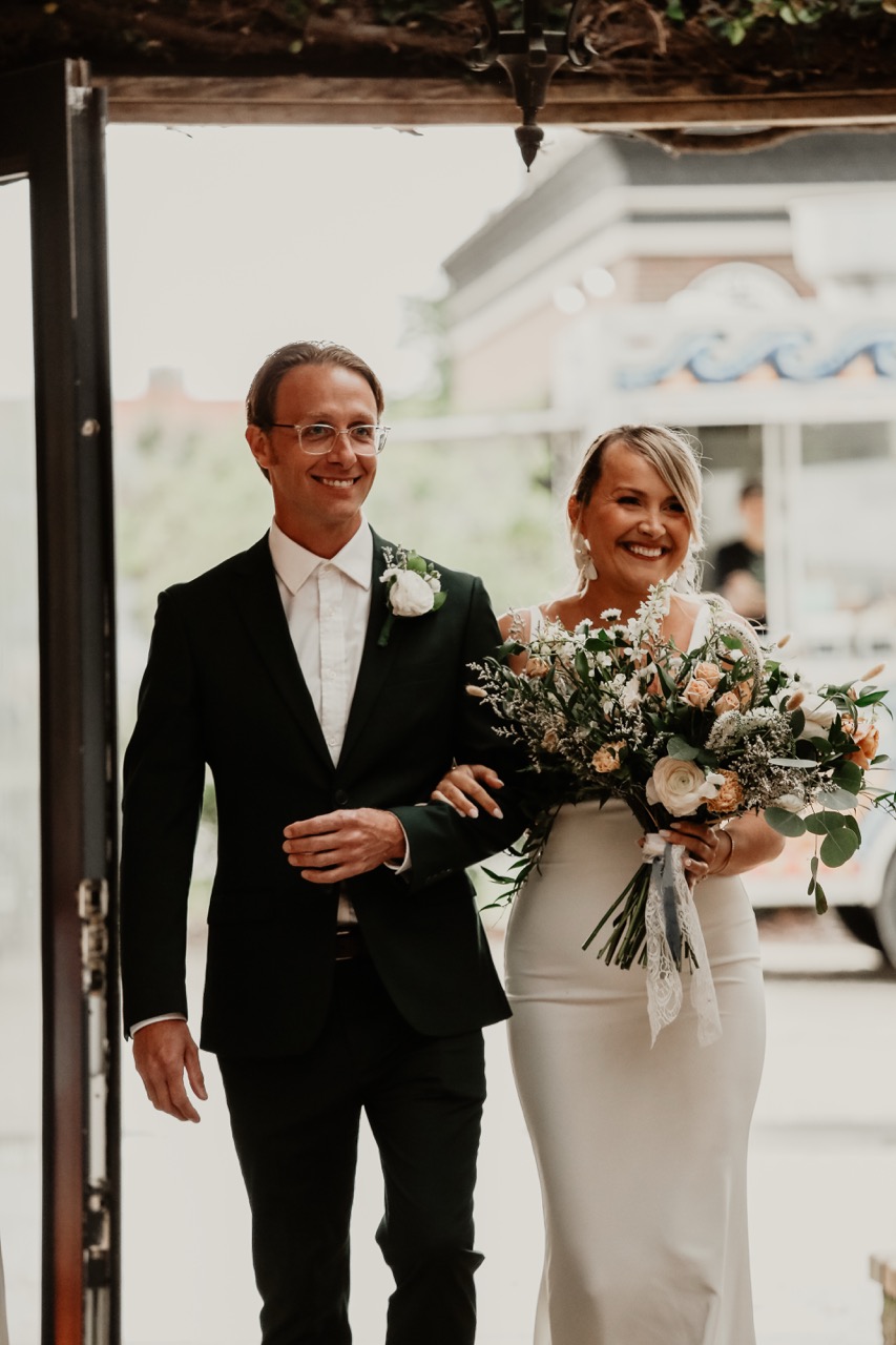 Real Poppy wedding — Jess + Andrew