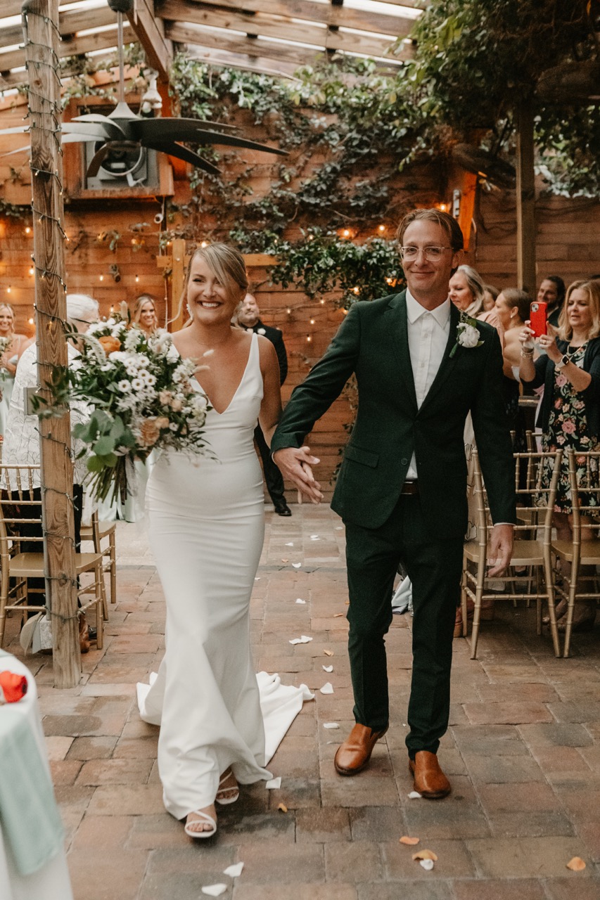 Real Poppy wedding — Jess + Andrew