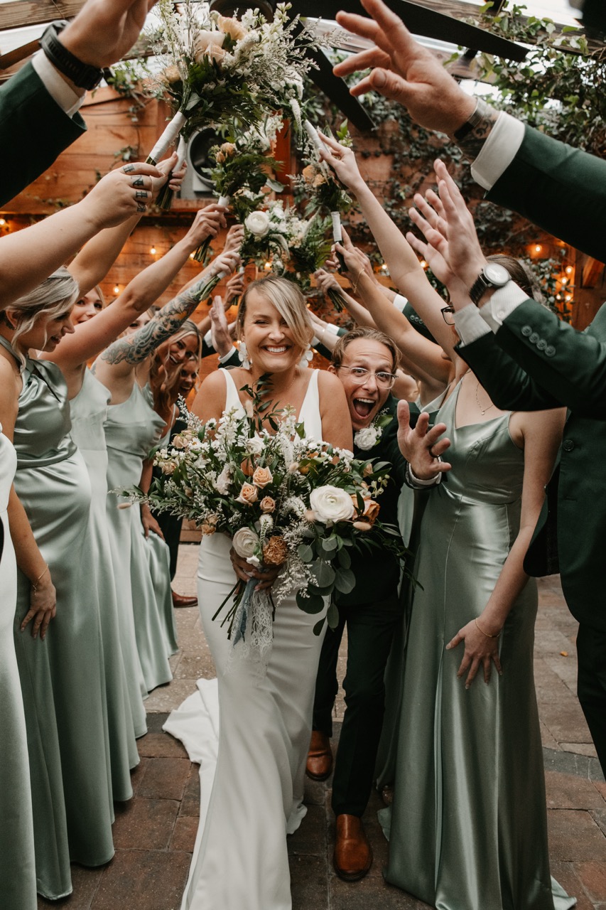 Real Poppy wedding — Jess + Andrew