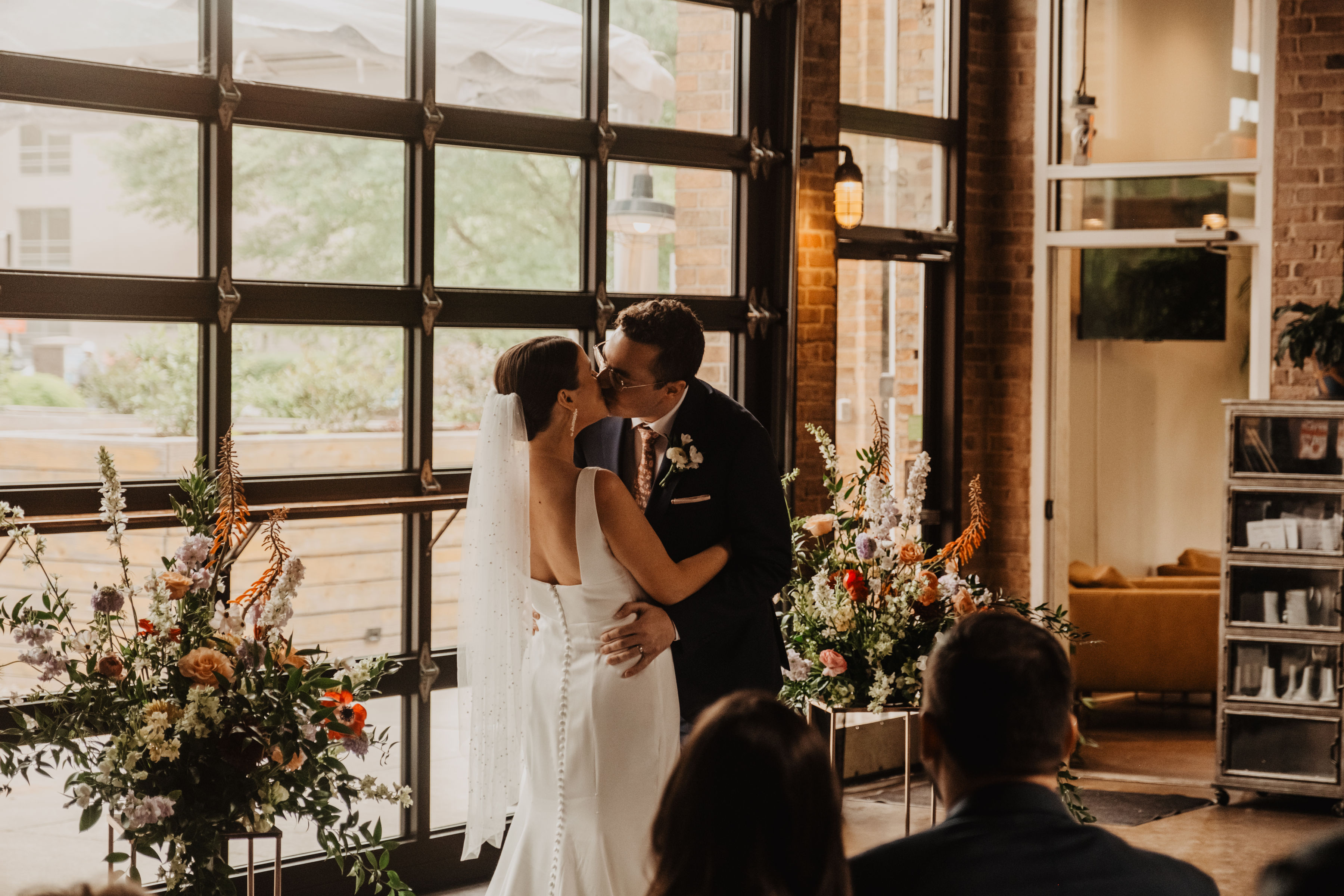 Real Poppy wedding — Jordan + Jordan at Whiskey Kitchen