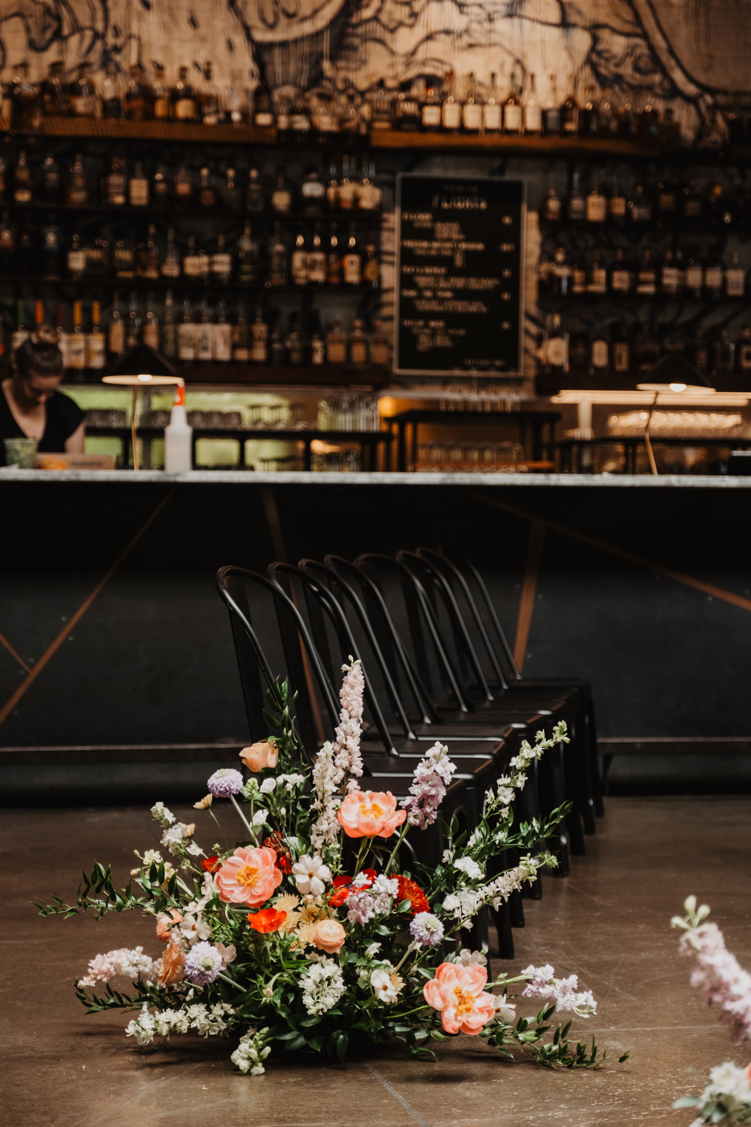 Real Poppy wedding — Jordan + Jordan at Whiskey Kitchen