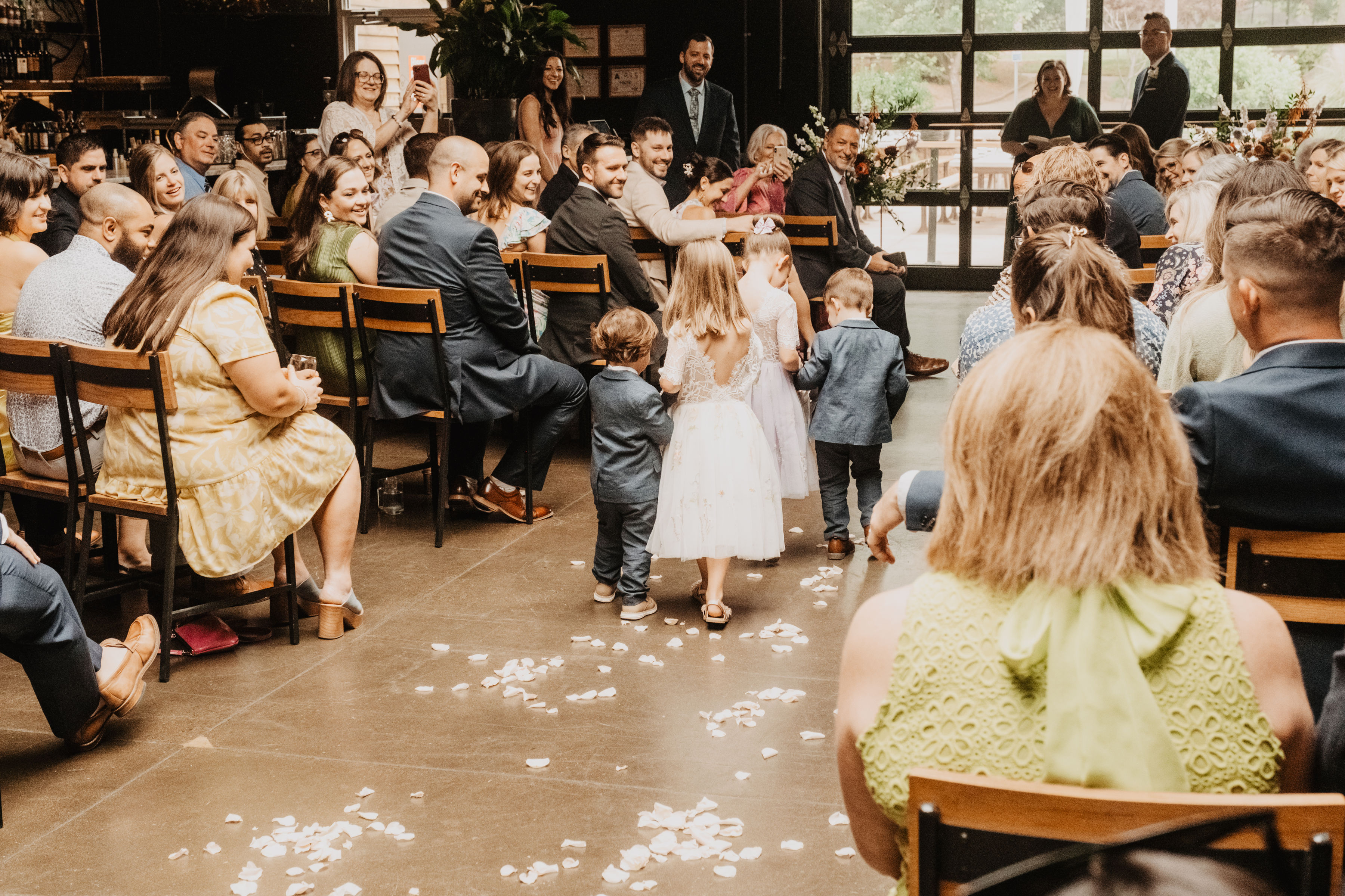 Real Poppy wedding — Jordan + Jordan at Whiskey Kitchen