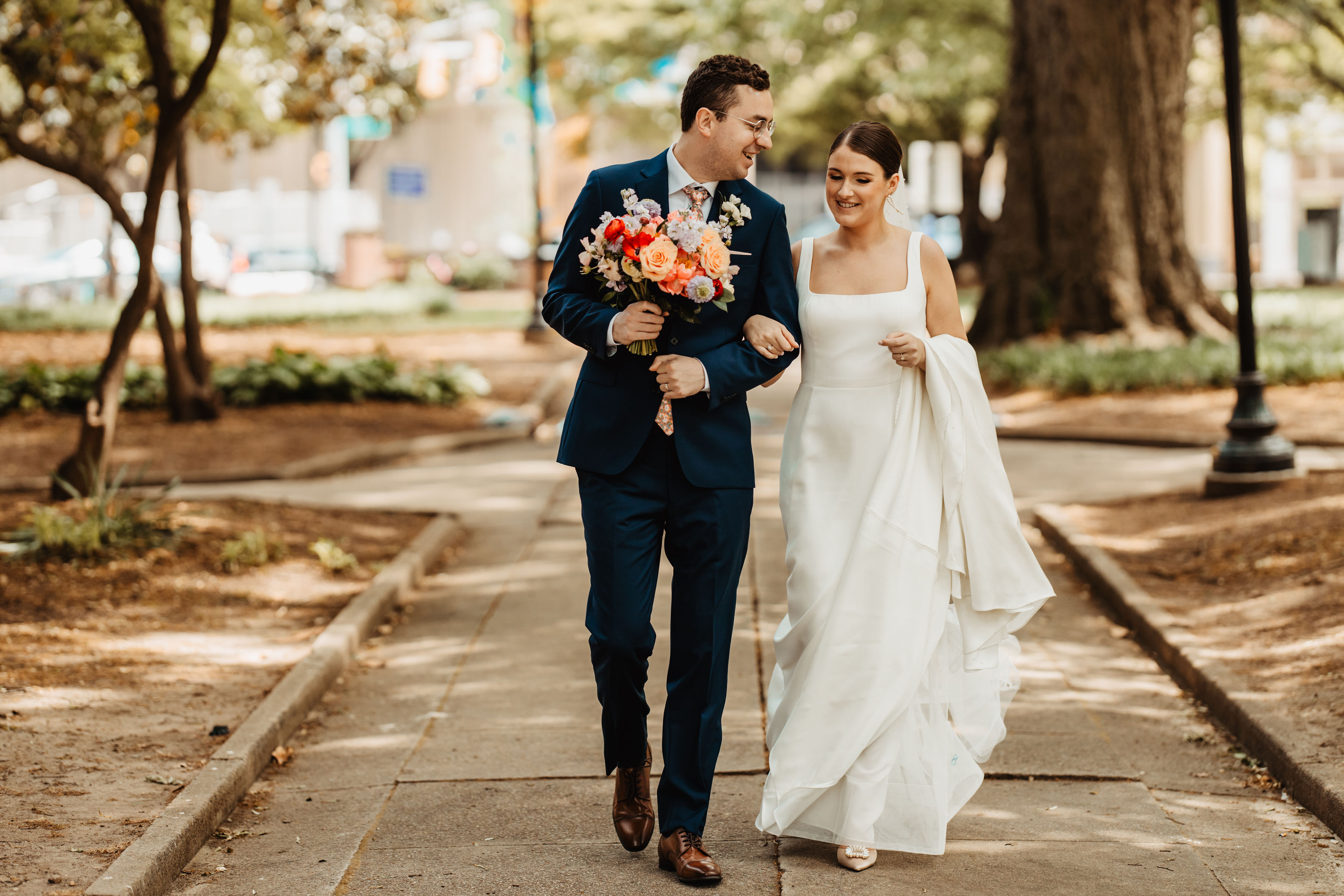 Real Poppy wedding — Jordan + Jordan at Whiskey Kitchen