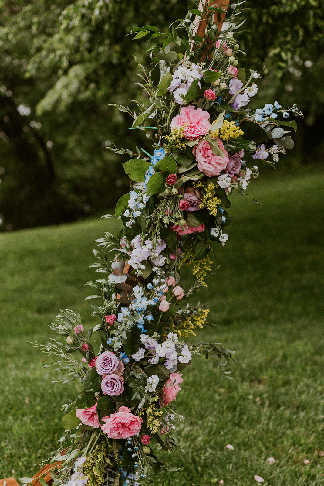 Real Poppy wedding — Gwendolyn + Stephen at Private Residence