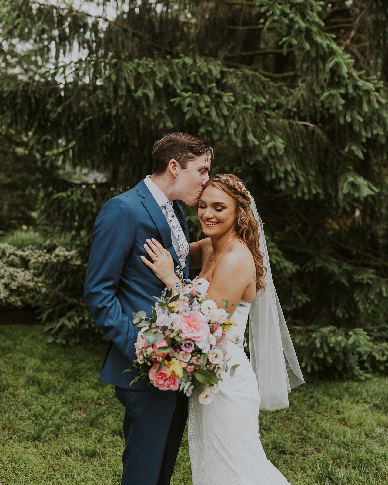 Real Poppy wedding — Gwendolyn + Stephen at Private Residence
