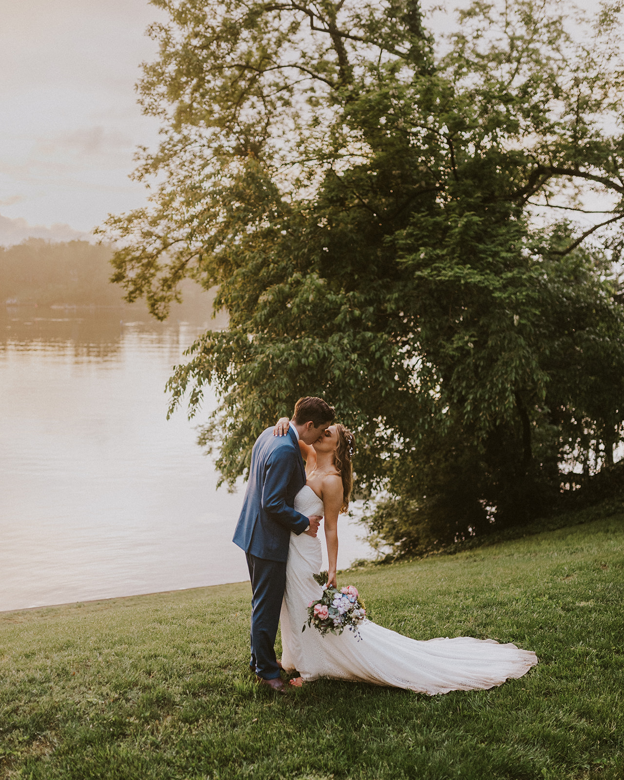 Real Poppy wedding — Gwendolyn + Stephen at Private Residence