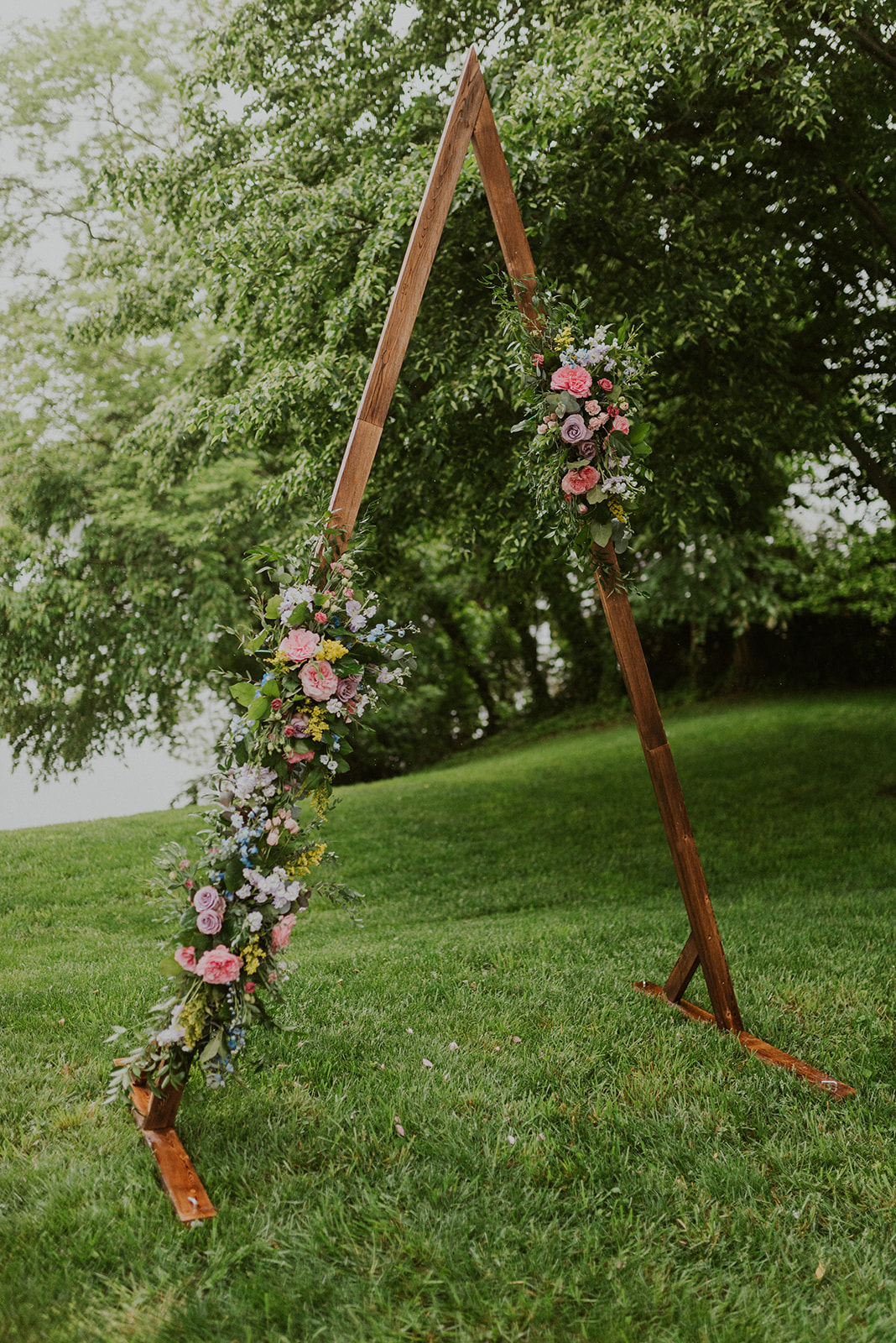 Real Poppy wedding — Gwendolyn + Stephen at Private Residence