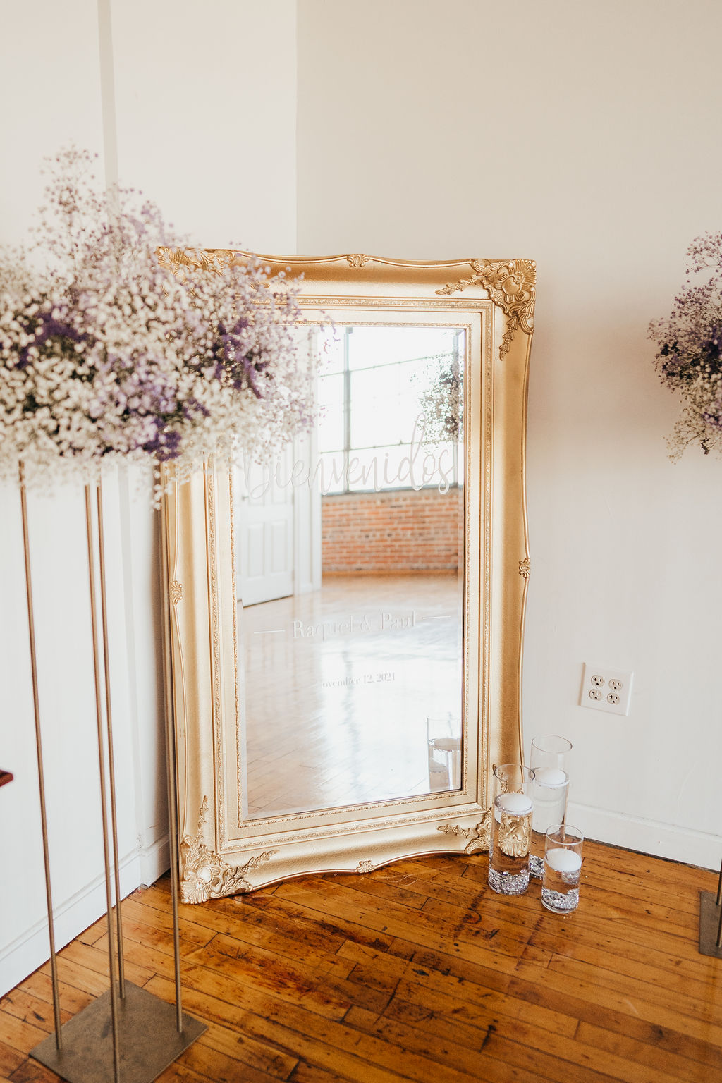 Real Poppy wedding — Gypsophila at Madison at the Mill