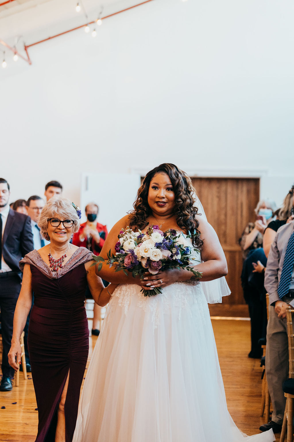 Real Poppy wedding — Gypsophila at Madison at the Mill