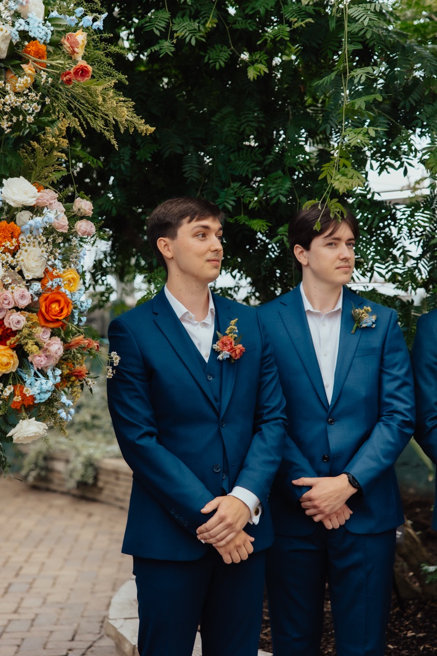 Real Poppy wedding — Rachel + Danny at Garfield Park Conservatory