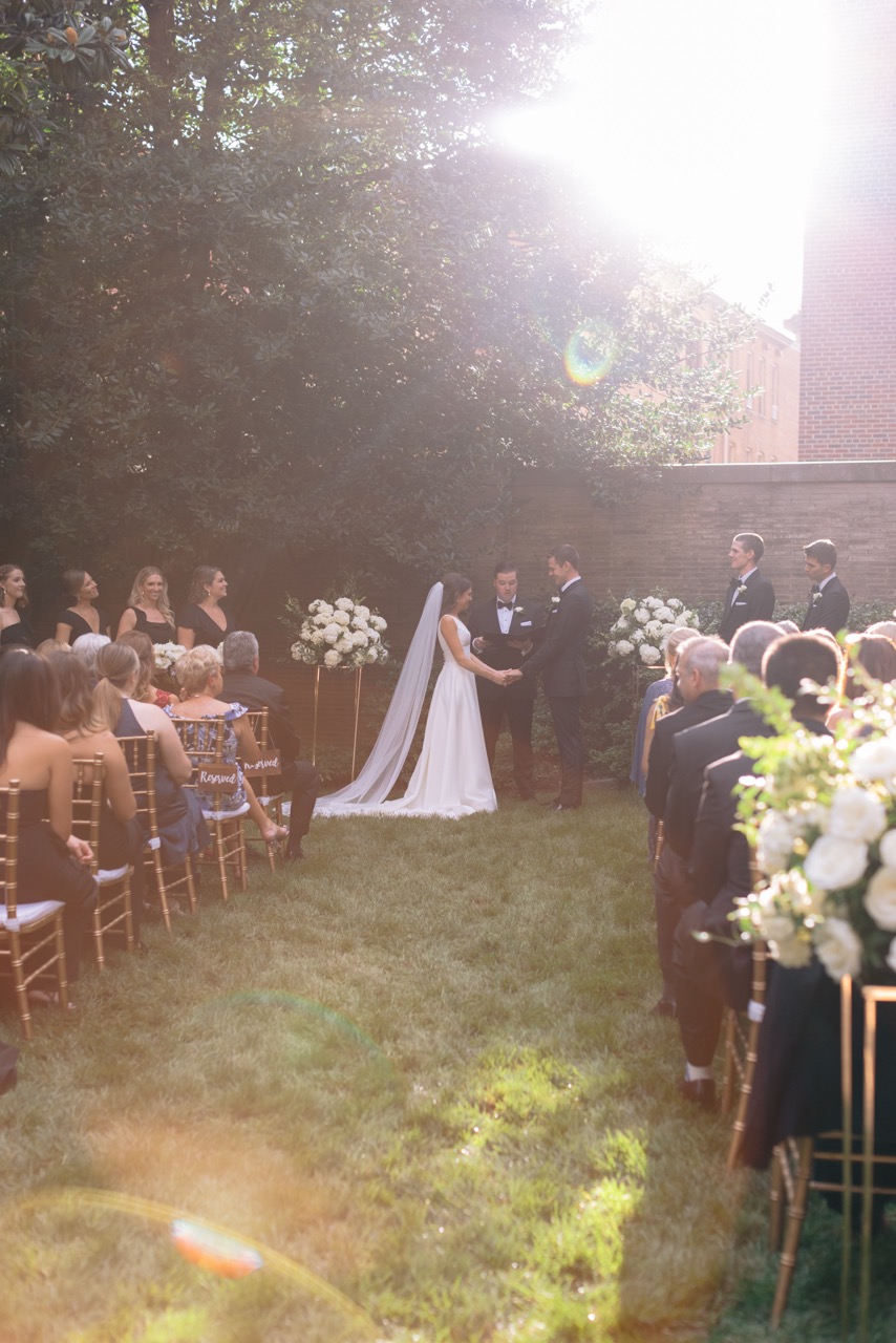 Real Poppy wedding — Erin + George at Larz Anderson House