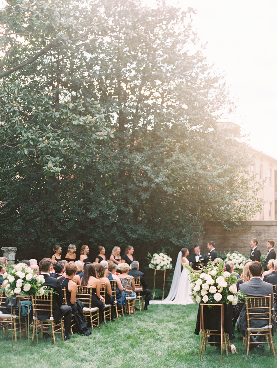 Real Poppy wedding — Erin + George at Larz Anderson House