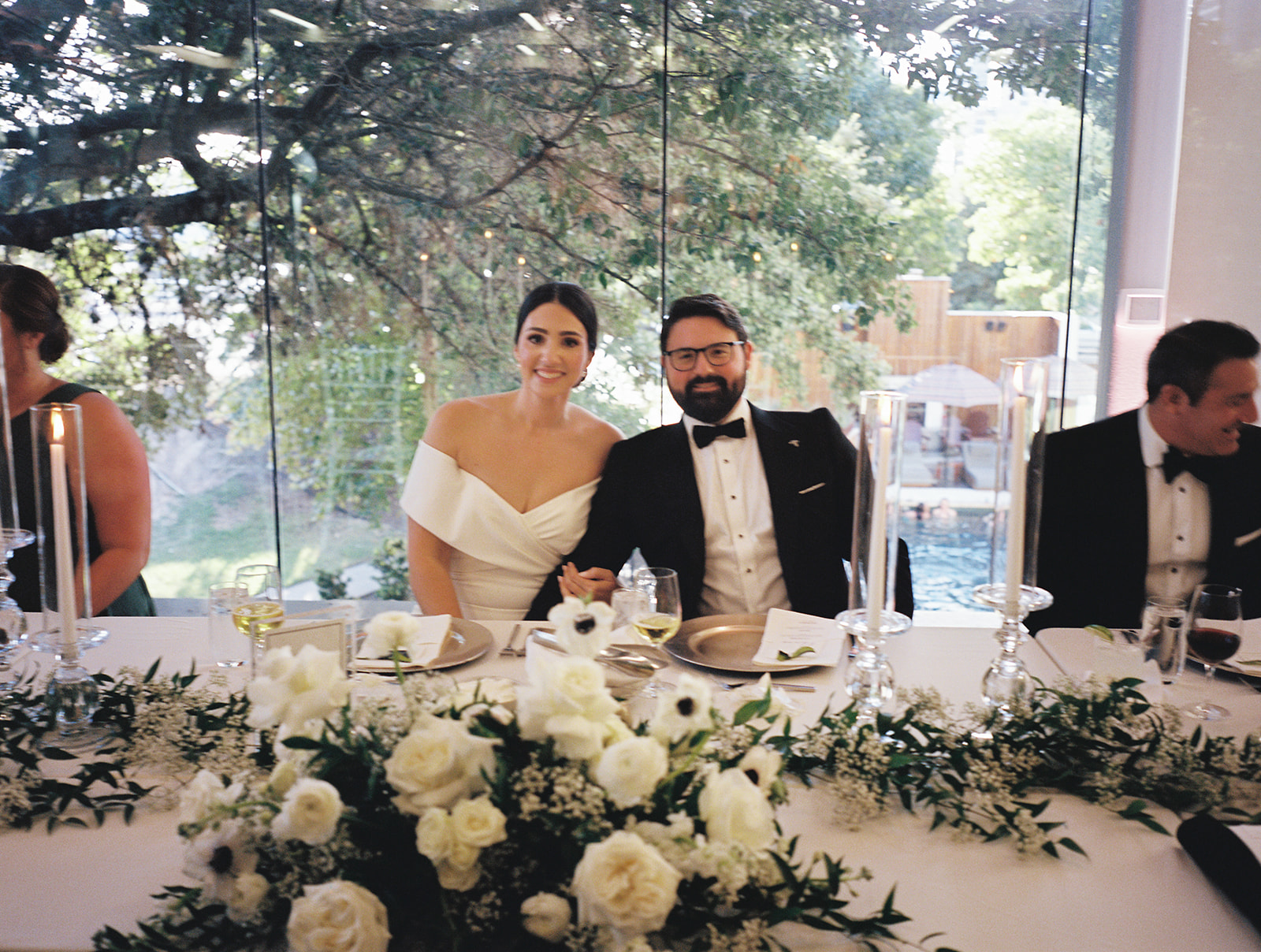 Real Poppy wedding — Liz + Wayo at The Line