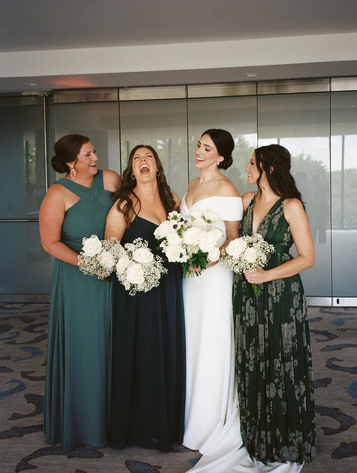 Real Poppy wedding — Liz + Wayo at The Line