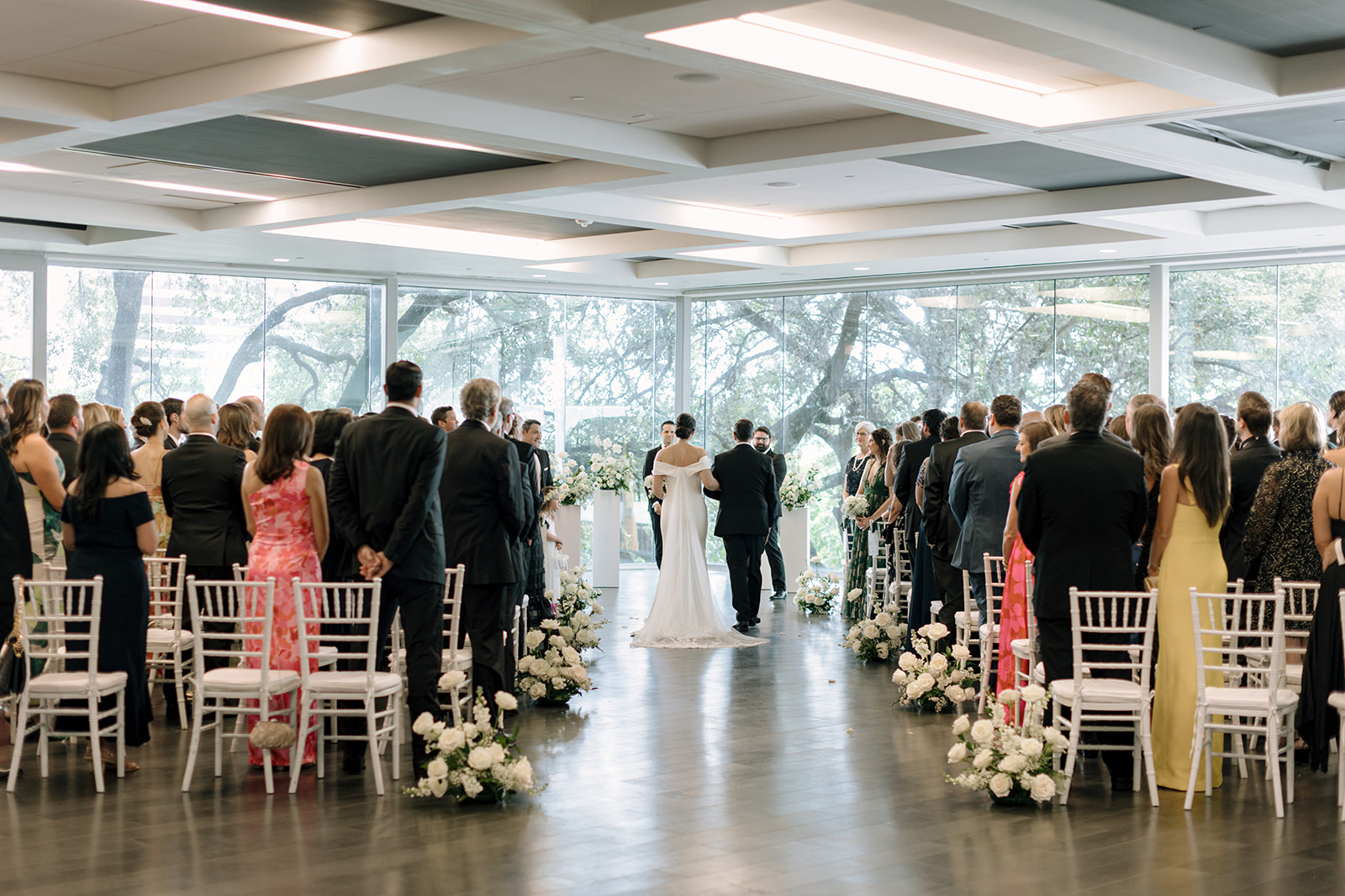 Real Poppy wedding — Liz + Wayo at The Line