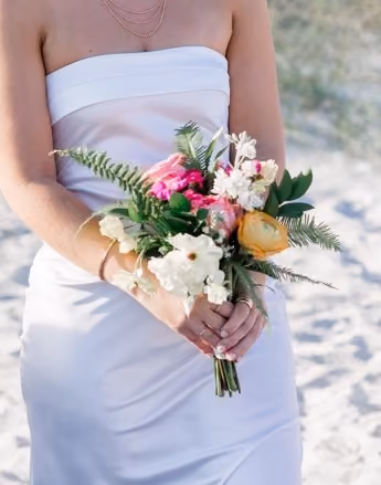 Tropical Luxe Bridesmaid Bouquet