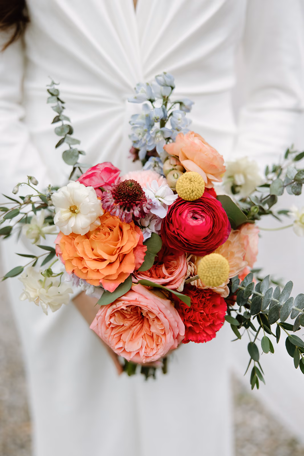Tangerine Dream Bridal Bouquet